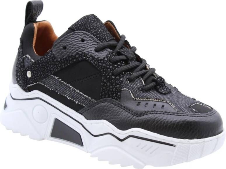 Dwrs Montu Sneaker Black Dames