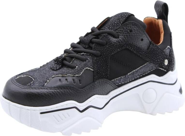 Dwrs Montu Sneaker Black Dames