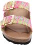 DWRS LABEL Malibu leren slippers Beige Leer Slippers met gesp Dames - Thumbnail 11