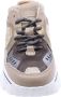 DWRS LABEL Pluto terry Beige Smoke Beige Leer Lage sneakers Dames - Thumbnail 6