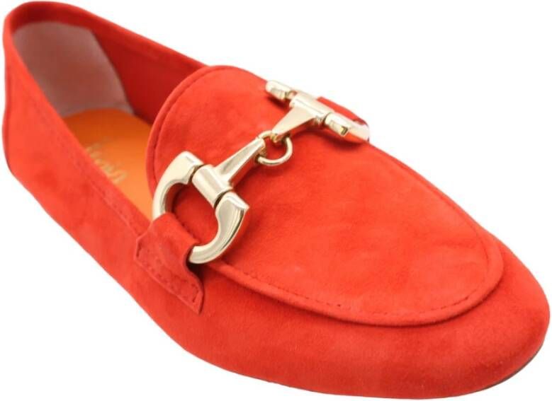 E mia Biot Mocassin Stijlvol en Comfortabel Red Dames