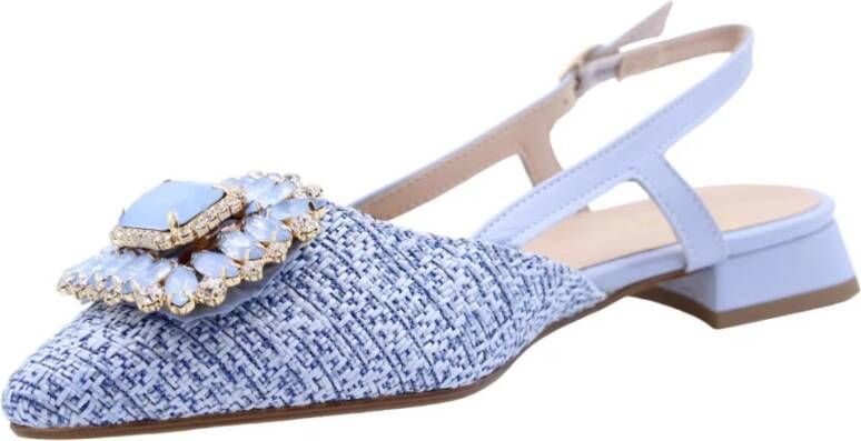 E mia Folegan Slingback Schoenen Blue Dames