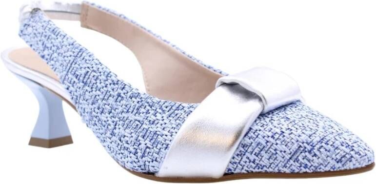 E mia Verhoog je stijl met Slingback Pumps Blue Dames