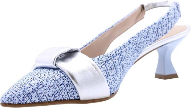 E mia Verhoog je stijl met Slingback Pumps Blue Dames