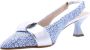 E mia Verhoog je stijl met Slingback Pumps Blue Dames - Thumbnail 4