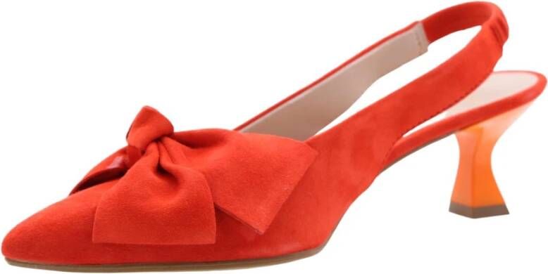 E mia Verhoog je stijl met Slingback pumps Red Dames