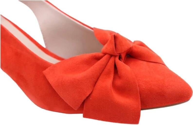 E mia Verhoog je stijl met Slingback pumps Red Dames