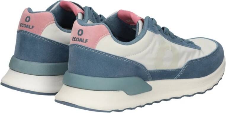 Ecoalf Blauwe Casual Textielsneakers voor Vrouwen Blue Dames