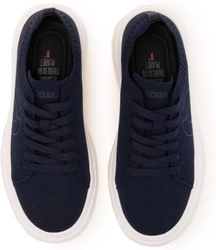 Ecoalf Blauwe Sneakers Blue Dames