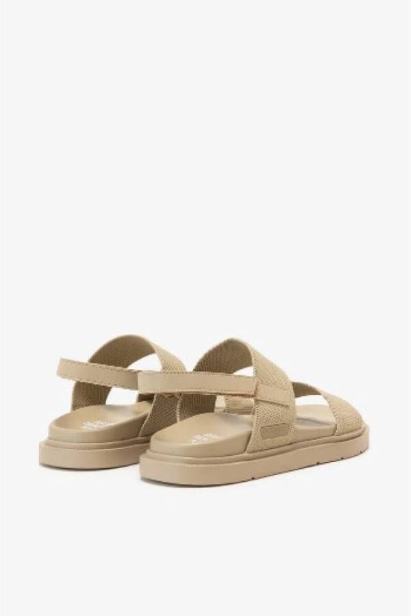 Ecoalf Flat Sandals Beige Dames