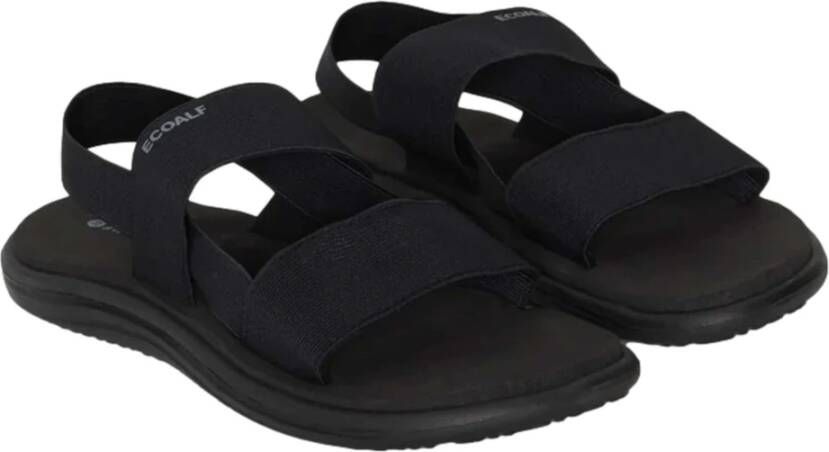 Ecoalf Flat Sandals Black Dames