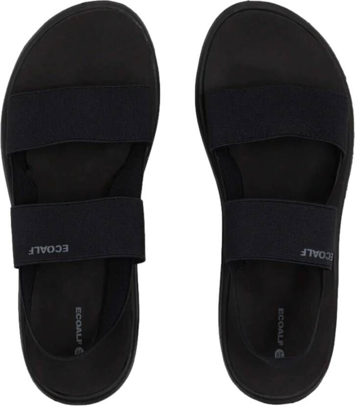 Ecoalf Flat Sandals Black Dames