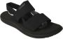 Ecoalf Flat Sandals Zwart Dames - Thumbnail 2