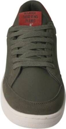 Ecoalf Groen en rood vegan sneakers Deia Green Heren