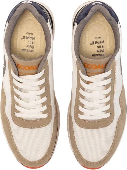 Ecoalf Off-White Beige Siciliaalf Sneakers Multicolor Heren