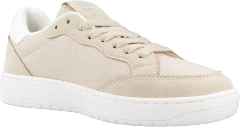 Ecoalf Stijlvolle Sneakers voor modebewuste vrouwen Beige Dames