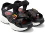 Ed Hardy Flaming Sandal Trendy Sneakers Black Dames - Thumbnail 3