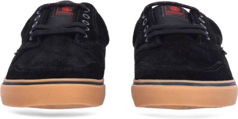 Element Skate Schoenen Topaz C3 Zwart gum rood Black Heren