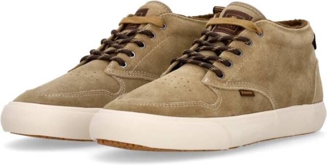 Element Skate Sneakers met Fleece Voering Brown Heren