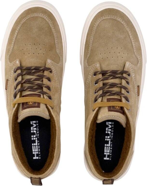 Element Skate Sneakers met Fleece Voering Brown Heren