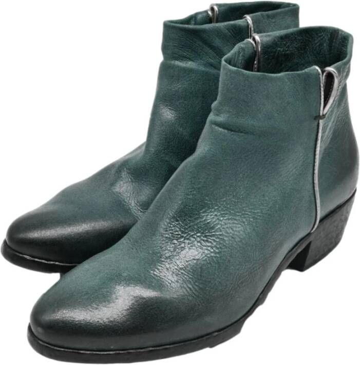 Elena Iachi Chic Balance Enkellaarzen Green Dames