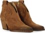 Elena Iachi Cowboy Boots Brown Dames - Thumbnail 4