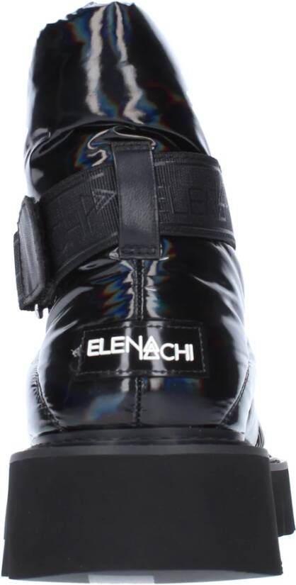 Elena Iachi Laarzen Zwart Black Dames