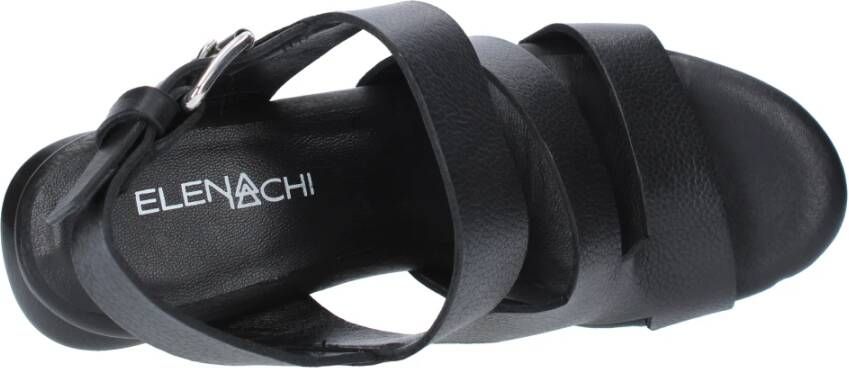 Elena Iachi Sandalen Zwart Black Dames