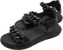 Elena Iachi Swing Fluid Zwarte Sandalen Black Heren - Thumbnail 3