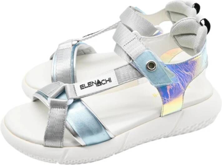 Elena Iachi Swing Sneakers in Cielo Zilver Multicolor Dames