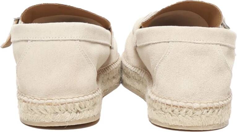 Eleventy Beige Platte Schoenen met Schuine Neus Beige Heren