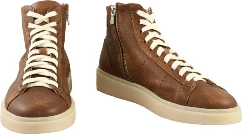 Eleventy Sneakers Brown Heren