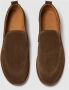 Elia Maurizi Glanzende Tabak Suede Loafer Lichtgewicht Structuur Brown Heren - Thumbnail 2