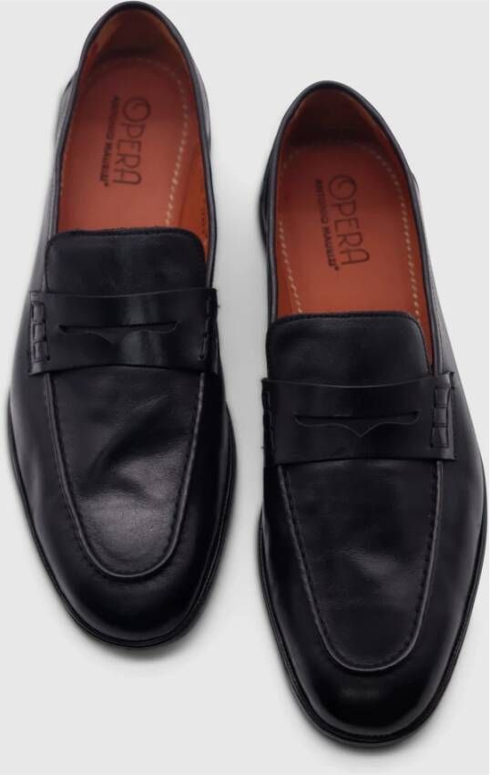 Elia Maurizi Loafers Black Heren