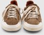 Elia Maurizi Taupe Lage Sneaker met Leren Mix Brown Heren - Thumbnail 8