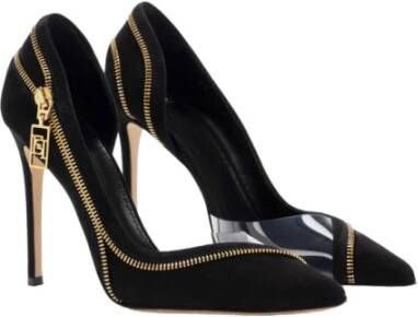 Elisabetta Franchi Elegante Decollete Schoenen Black Dames