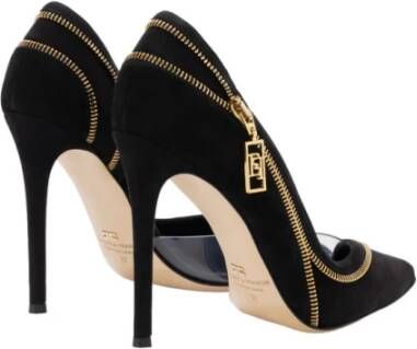 Elisabetta Franchi Elegante Decollete Schoenen Black Dames