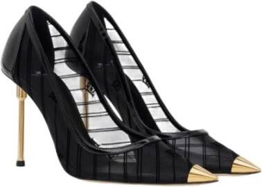 Elisabetta Franchi Elegante Decollete Schoenen voor Vrouwen Black Dames