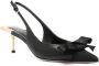 Elisabetta Franchi Elegante Slingback Pumps voor Vrouwen Black Dames - Thumbnail 2