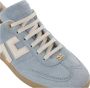 Elisabetta Franchi Gouden rivet sneakers in leermix Blue Dames - Thumbnail 3