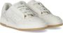 Elisabetta Franchi Ivoor leren sneaker met logodetail Beige Dames - Thumbnail 2