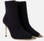 Elisabetta Franchi Jacquard reliëf soklaarsjes Black Dames - Thumbnail 2