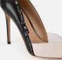 Elisabetta Franchi Leren hakken met logolint Multicolor Dames - Thumbnail 4