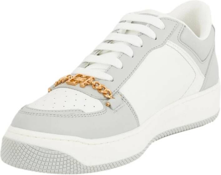 Elisabetta Franchi Leren Sneakers voor Vrouwen Multicolor Dames