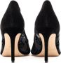 Elisabetta Franchi Nylon Mesh Decollete Black Dames - Thumbnail 3