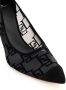 Elisabetta Franchi Nylon Mesh Decollete Black Dames - Thumbnail 4