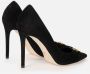 Elisabetta Franchi Platte Schoenen voor Vrouwen Black Dames - Thumbnail 3