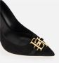 Elisabetta Franchi Platte Schoenen voor Vrouwen Black Dames - Thumbnail 4