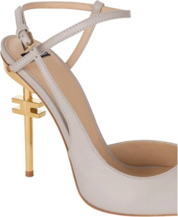 Elisabetta Franchi Pumps White Dames