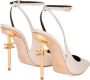 Elisabetta Franchi Puntige Neus Slingback Hakken Beige Dames - Thumbnail 3